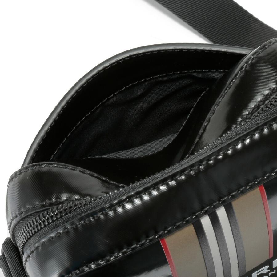 BURBERRY バーバリー　ボディバッグ 黒 ストライプ BURBERRY（バーバリー） ボディバッグ メンズ レディース ブランド