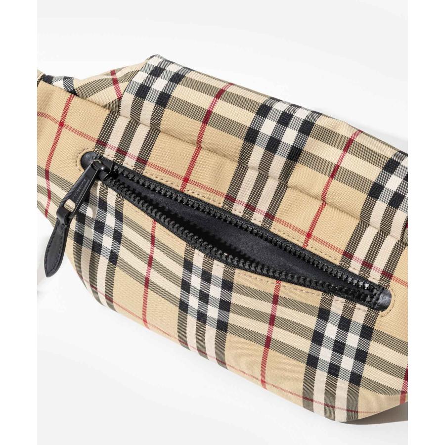 BURBERRY チェックコットンソニーバムバッグ BURBERRY チェックコットンソニーバムバッグ - メルカリ