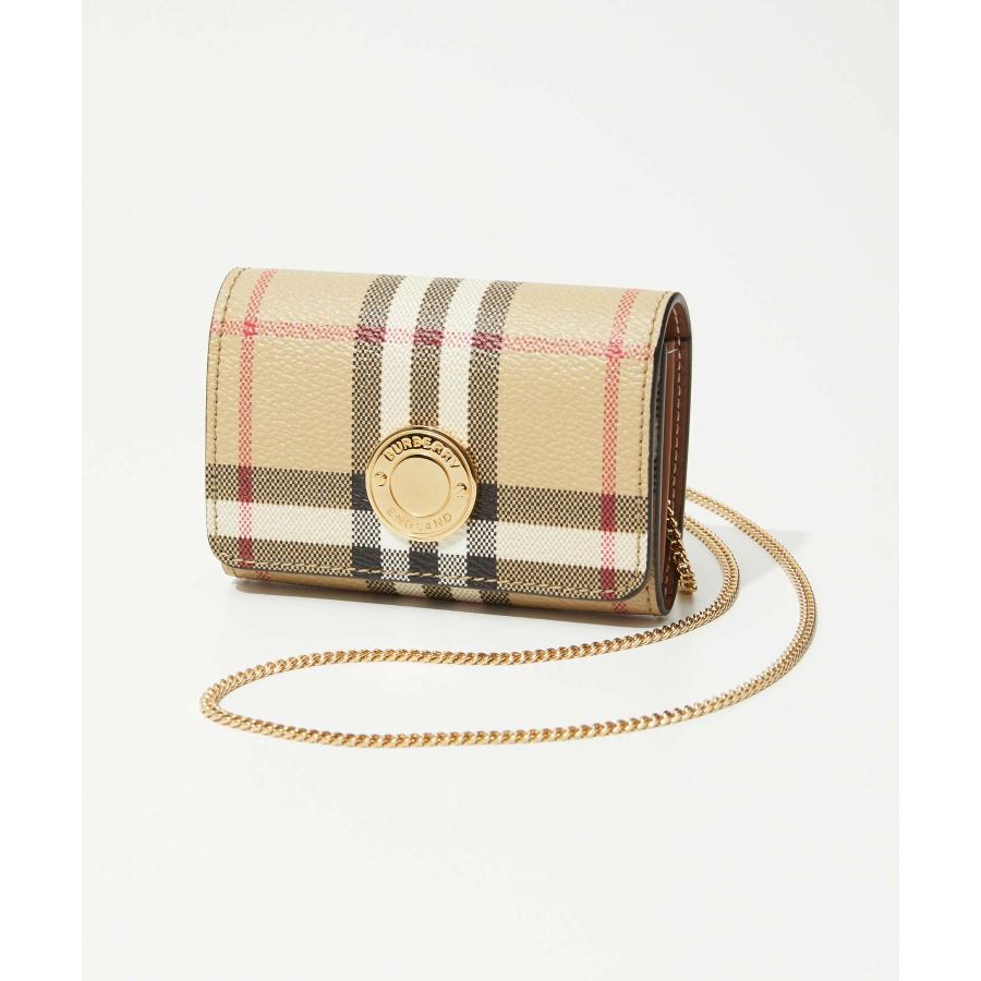 極美品　Burberry バーバリー　財布　二つ折り　M05 BURBERRY バーバリー 8066057 A7026 レディース 財布 二つ折り