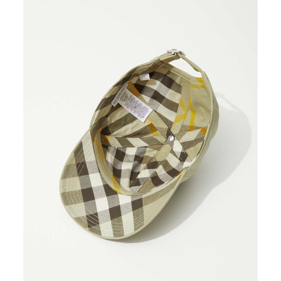 BURBERRY バーバリー 8083524 帽子 CHECK LINED BASEBALL メンズ