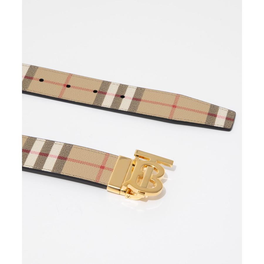 バーバリー BURBERRY 8070286 ベルト メンズ ファッション小物 リバーシブル チェック TBベルト ビジネス MB TB 35MM  PLAQUE RVS DFC