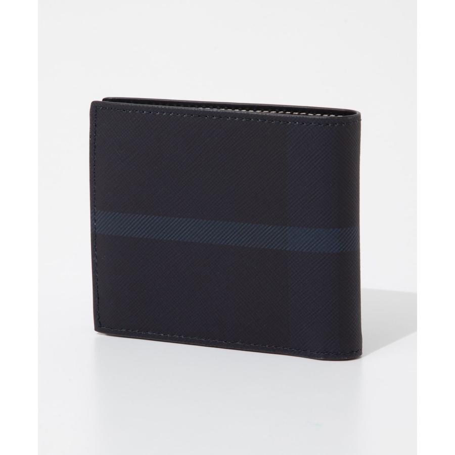 Burberry バーバリー 長財布 ロンドンチェック 小銭入れ メンズ 黒