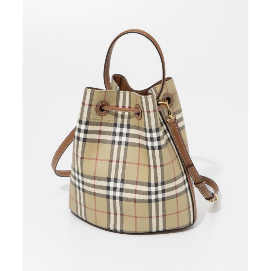 BURBERRY 新品未使用‼️値下げ可能！ BURBERRY（バーバリー） BURBERRY LL SM DRAWSTRING BUCKET DFC