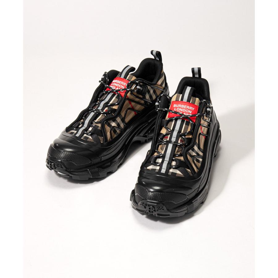 Burberry 靴 Burberry House Check-print Leather Sneakers | White | FARFETCH