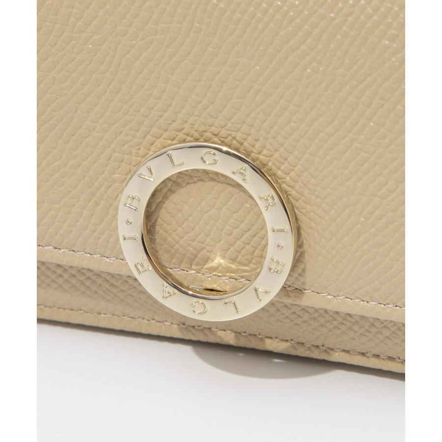 K*様 ✨️BVLGARI ベージュレザー 二つ折り三つ折り？財布 BVLGARI ベージュ 3つ折り財布 - メルカリ