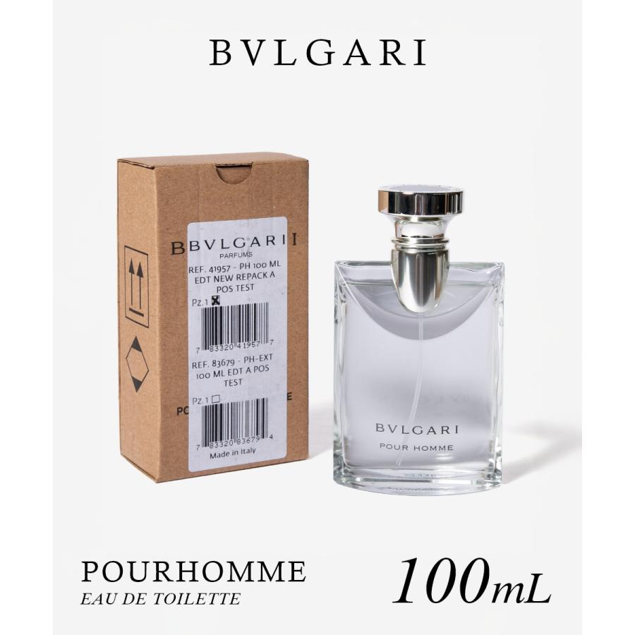 BVLGARI MAN & Pour Homme 香水セット100ml BVLGARI ブルガリ POURHOMME プールオム テスター オードトワレ