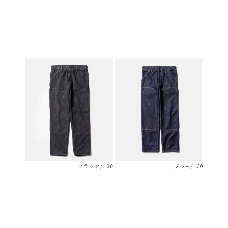 Carhartt WIP ワイドパネルパンツ ペインター ダブルニー 黒 バギー Carhartt（カーハート） Carhartt WIP ダブリューアイピー DOUBLE KNEE