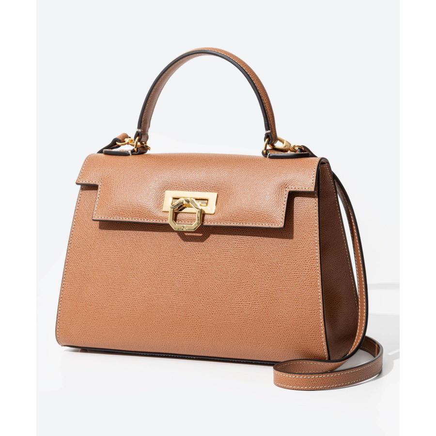 限定値下‼️カルボッティ エレナ CARBOTTI ELENA243 TAN 美品 カルボッティ CARBOTTI Elena 243 ハンドバッグ レディース