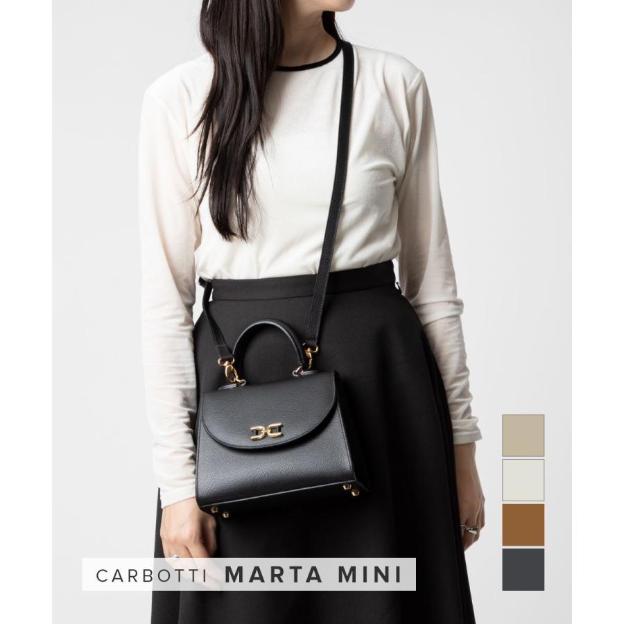 カルボッティ CARBOTTI MARTA MINI マルタ ミニ レザーハンドバッグ ショルダーバッグ レディース バッグ 爆買 | CARBOTTI