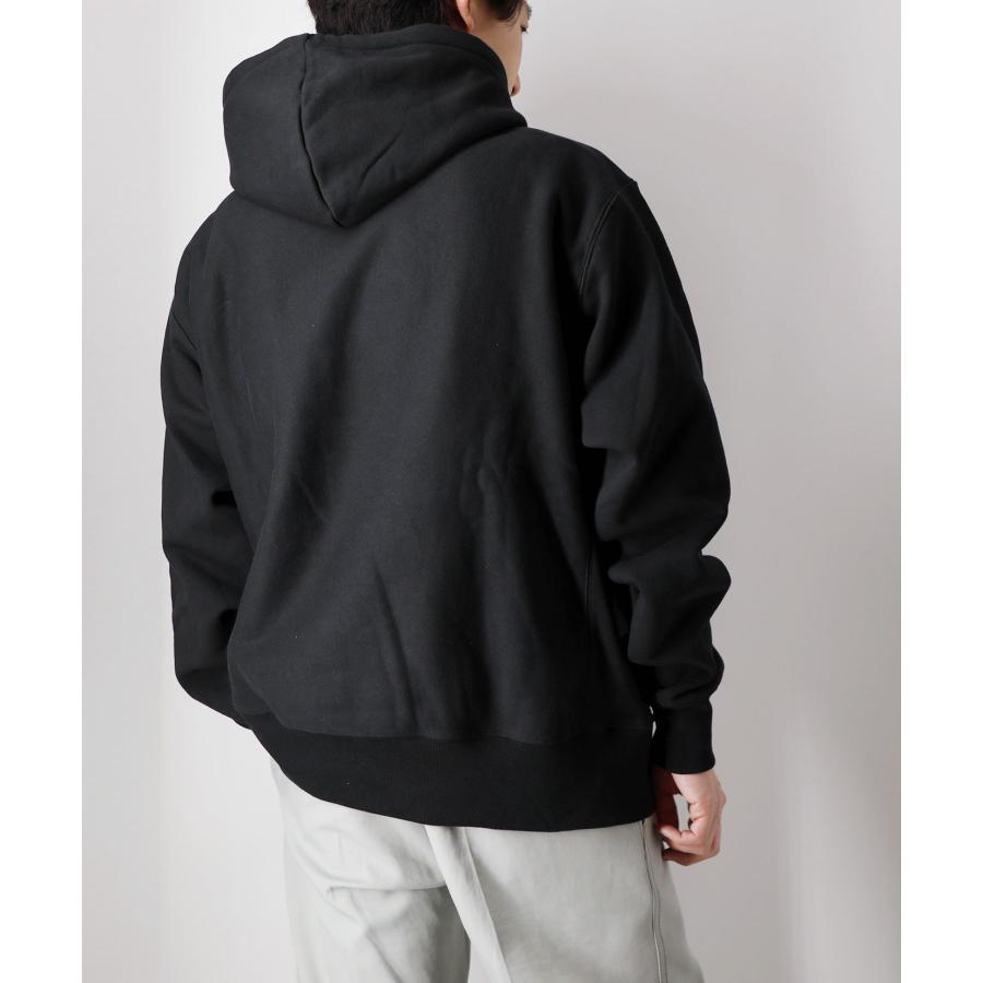 Champion REVERSE WEAVE チャンピオン プルオーバー パーカー スウェット ブラック Lサイズ チャンピオン パーカー プルオーバー フーディー CHAMPION LIFE