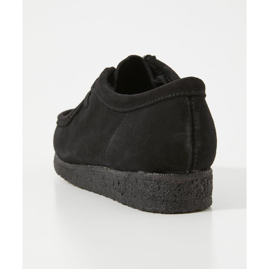 【Clarks クラークス】チロリアンシューズ ワラビー 25.5 黒 美品 Clarks クラークス Wallabee / レディース ワラビー 日本総代理