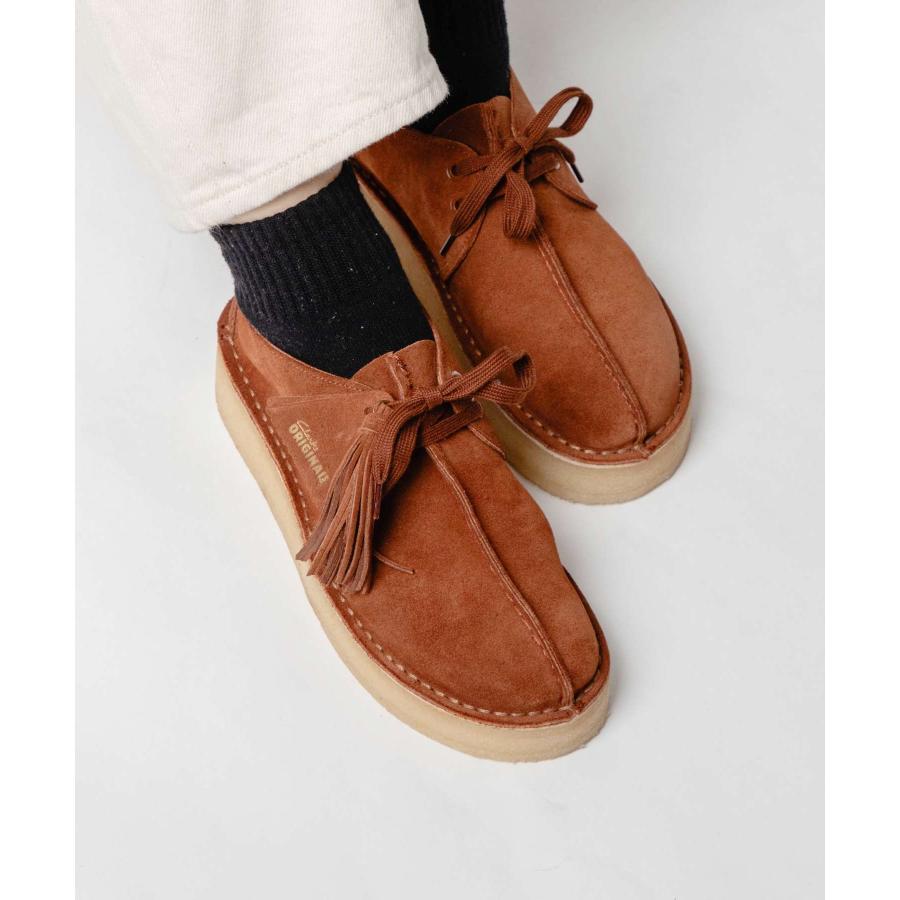 クラークス Clarks 26174019 ブーツ Trek Wedge. レディース シューズ トレックウェッジ カジュアル 厚底 レースアップ ラウンド 靴 スエード 爆買 | Clarks | 06