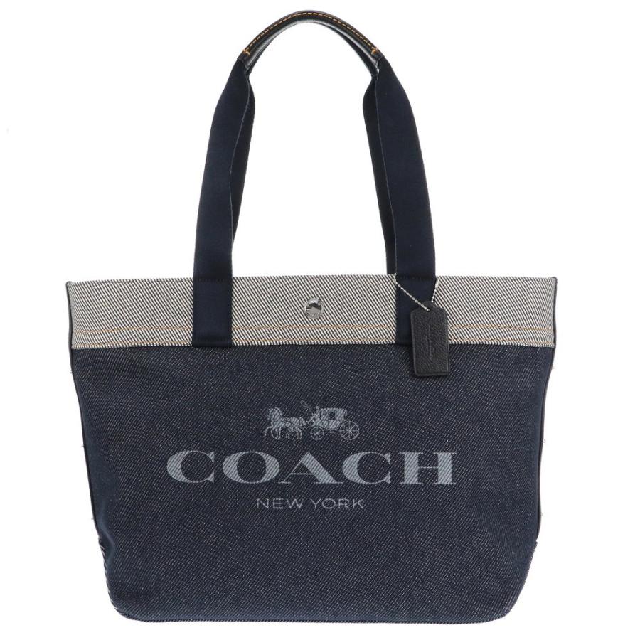 コーチ COACH F39904 トートバッグ レディース バッグ ハンドバッグ 手提げ ロゴ デニムトート キャンパス 鞄 プレゼント お祝い 記念 お出かけ エコバッグ｜u-stream