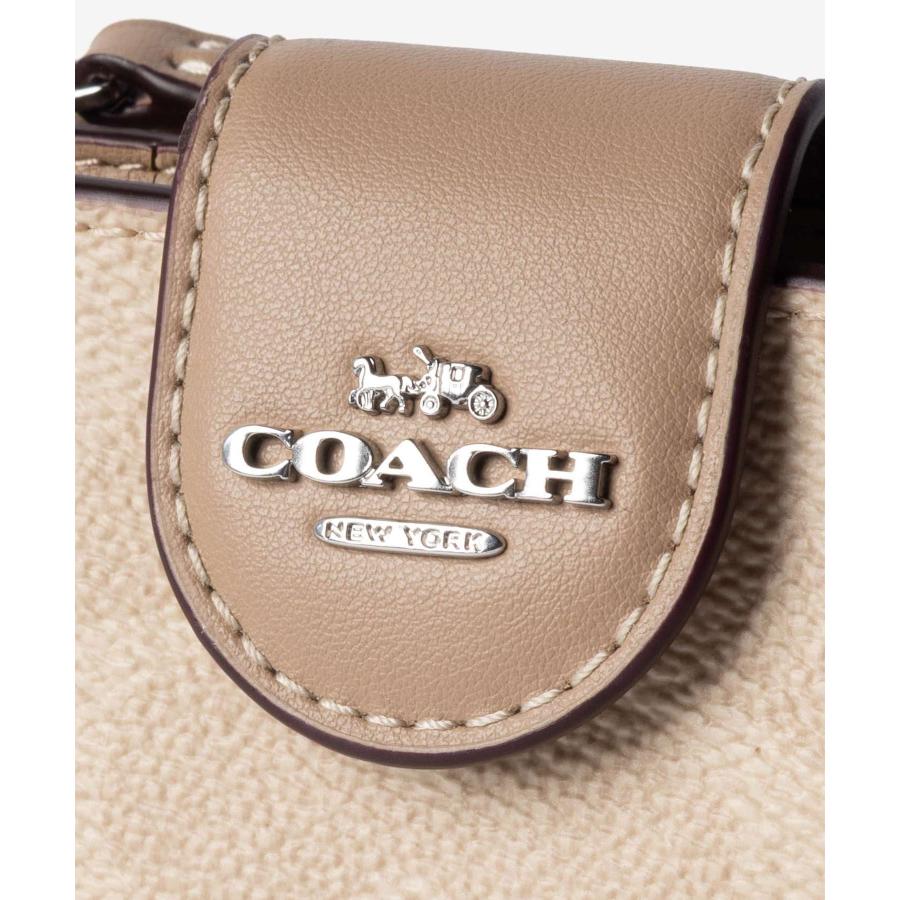 コーチ COACH MEDIUM CORNER ZIP WALLET IN SIGNATURE CANVAS ミディアム コーナー ジップ ウォレット CW786 二つ折り財布 | COACH | 12