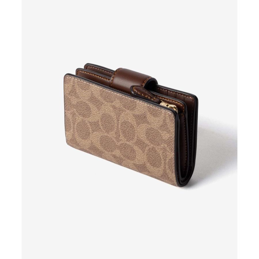 コーチ COACH MEDIUM CORNER ZIP WALLET IN SIGNATURE CANVAS ミディアム コーナー ジップ ウォレット CW786 二つ折り財布 | COACH | 15
