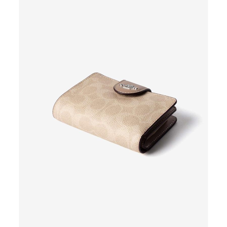 コーチ COACH MEDIUM CORNER ZIP WALLET IN SIGNATURE CANVAS ミディアム コーナー ジップ ウォレット CW786 二つ折り財布 | COACH | 07
