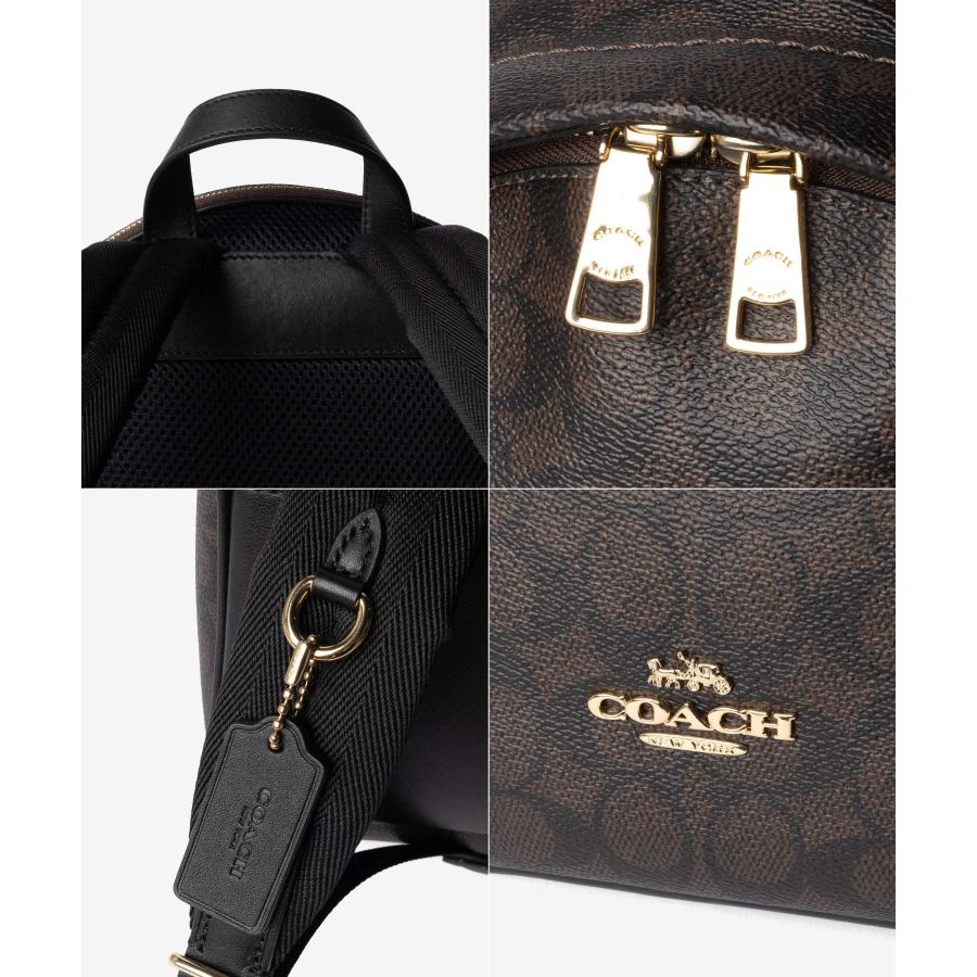 コーチ COACH TAYLOR SMALL BACKPACK IN SIGNATURE CANVAS テイラー スモール バックパック シグネチャー キャンバス CDW76 | COACH | 08