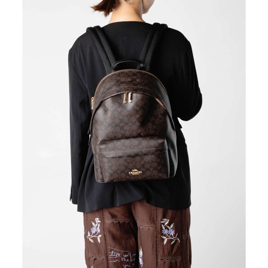 コーチ COACH TAYLOR SMALL BACKPACK IN SIGNATURE CANVAS テイラー スモール バックパック シグネチャー キャンバス CDW76 | COACH | 09