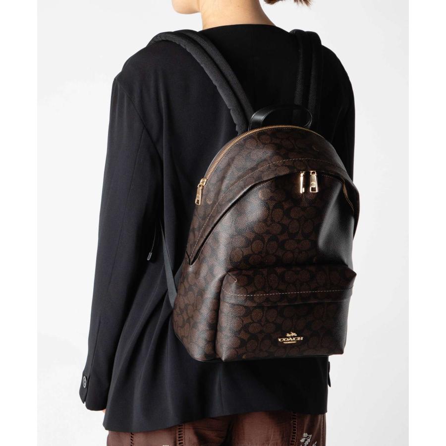 コーチ COACH TAYLOR SMALL BACKPACK IN SIGNATURE CANVAS テイラー スモール バックパック シグネチャー キャンバス CDW76 | COACH | 11