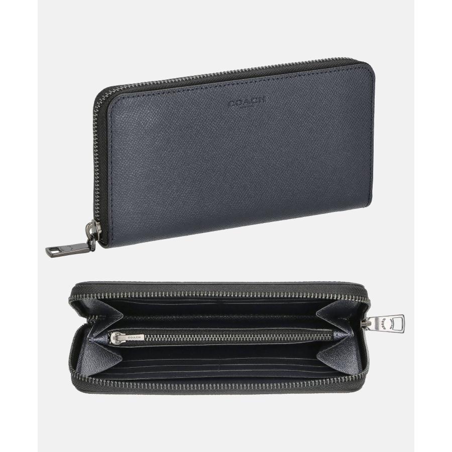 新品 COACH コーチ 長財布 ブラックミッドナイト アコーディオン 新品 COACH コーチ 長財布 ブラックミッドナイト アコーディオン