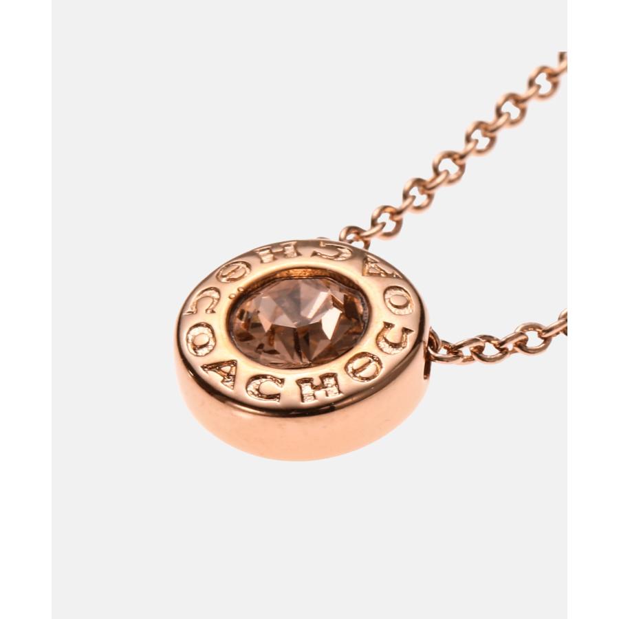 コーチ COACH F54514 ネックレス Open Circle Stone Necklace レディース アクセサリー ジュエリー コーチアウトレット シルバー ゴールド ローズゴールド｜u-stream｜15