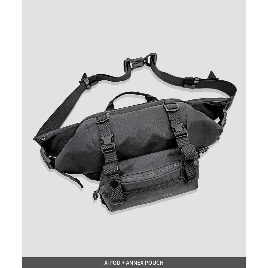 【正規品】 コードオブベル CODE OF BELL ANNEX ZIP POUCH アネックス ジップポーチ CODF-PCH-BLK コインケース 小銭入れ カラビナ ポーチ メンズ 小物 | CODE OF BELL | 13