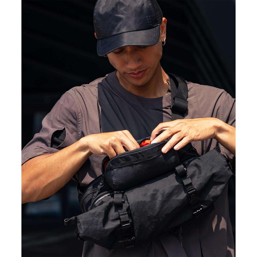 【正規品】 コードオブベル CODE OF BELL ANNEX ZIP POUCH アネックス ジップポーチ CODF-PCH-BLK コインケース 小銭入れ カラビナ ポーチ メンズ 小物 | CODE OF BELL | 18