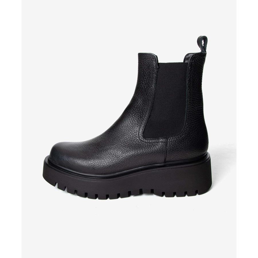 CORSO ROMAコルソローマ黒シュリンクショートブーツ超美品 CORSO ROMA,9（コルソローマ ノーヴェ） ブーツ CORSO ROMA 9 Grain