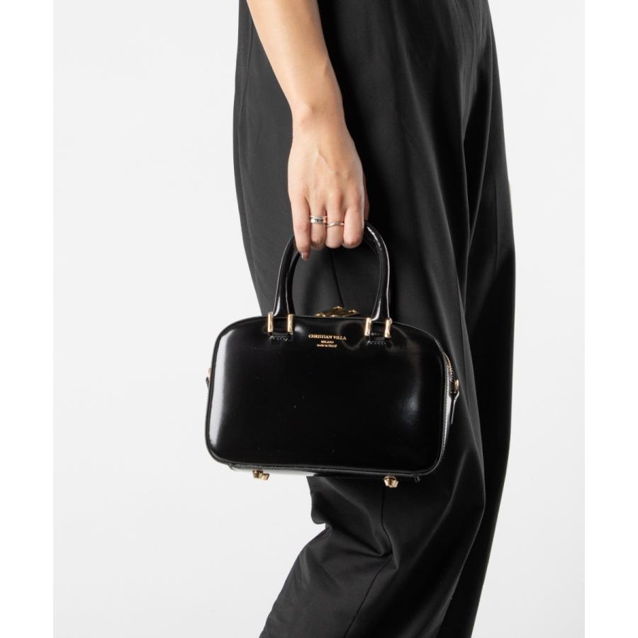 クリスチャン ヴィラ Christian Villa VITELLO SPECCHIO ヴィテッロ スペッキオ HAND BAG ハンドバッグ 6337 レディース バッグ 爆買 | CHRISTIAN VILLA