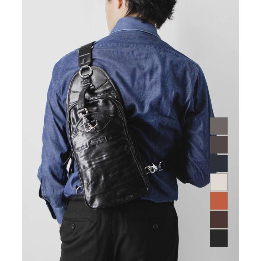 【新品未使用タグ付き】Daniel＆Bob ダニエル＆ボブ ボディバッグ Daniel & Bob ダニエル&ボブ DANIEL&BOB ボディバッグ メンズ