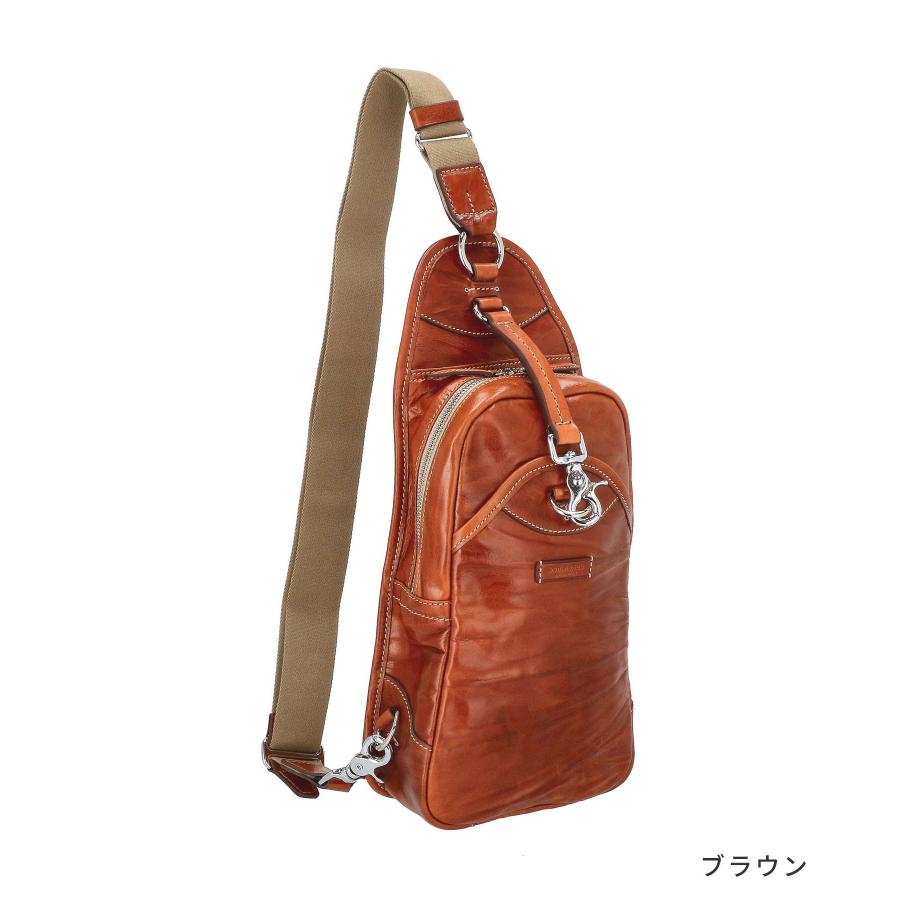 【未使用】ダニエルアンドボブ　ショルダーバッグ　ボディバッグ　ロディレザー　茶色 Daniel & Bob セール30%OFF 正規品1年保証 ダニエル&ボブ ボディ