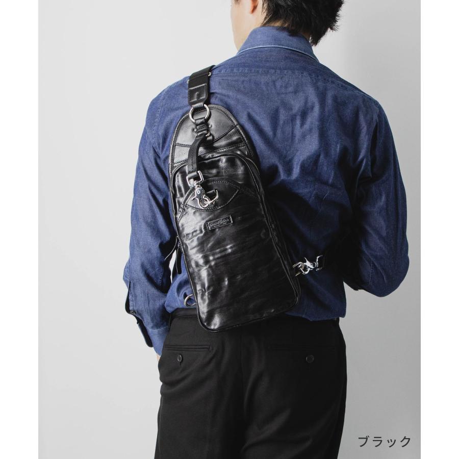 定番人気モデル Daniel&Bob ボディバッグ PIPPO ローディ レザー ダニエルアンドボブ Daniel&Bob ダニエル&ボブ ボディバッグ