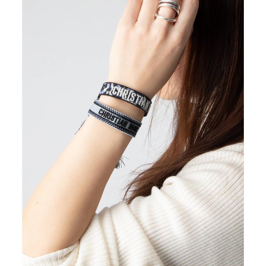 ディオール　アトリエバングル dior atelierブレスバングル silver925 オブリーク
