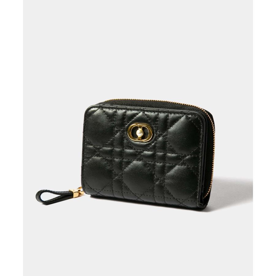 Dior ベージュ キルティング 二つ折り財布 Amazon | [クリスチャンディオール]二つ折り財布 カナージュ