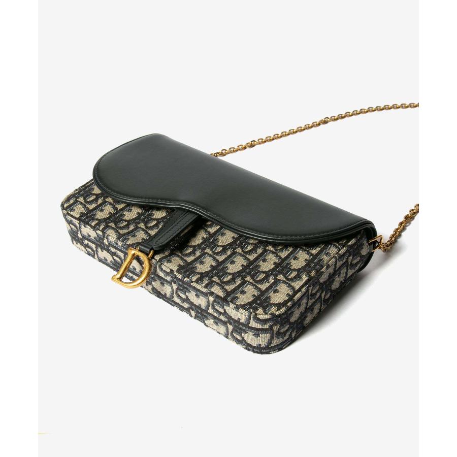 Christian Dior ディオール Saddle チェーンポーチ ミディアム