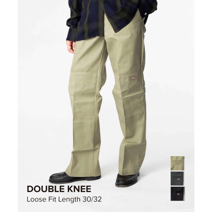 ディッキーズ Dickies DOUBLE KNEE WORK PANTS ダブルニー ワークパンツ 85283 レングス 30 32 ルーズフィット チノパン メンズ ボトムス 爆買 | Dickies