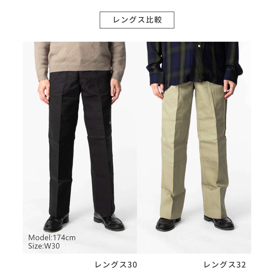 ディッキーズ Dickies DOUBLE KNEE WORK PANTS ダブルニー ワークパンツ 85283 レングス 30 32 ルーズフィット チノパン メンズ ボトムス 爆買 | Dickies | 21