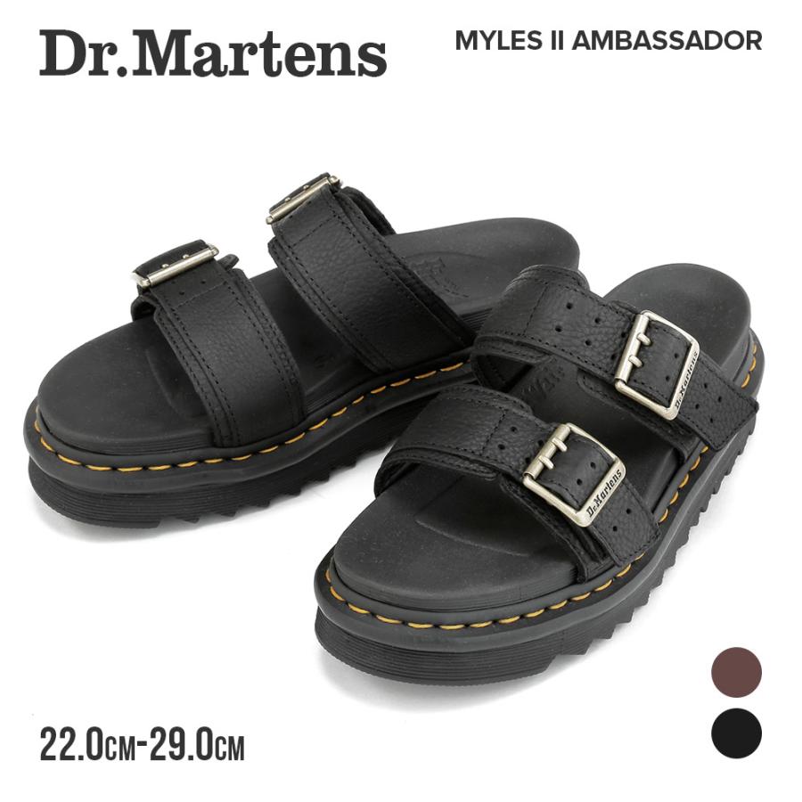 ドクターマーチン Dr Martens Myles マイルス サンダル メンズ レディース シューズ ブーツ レザー ビーチサンダル トング Drm Myles U Stream 通販 Yahoo ショッピング