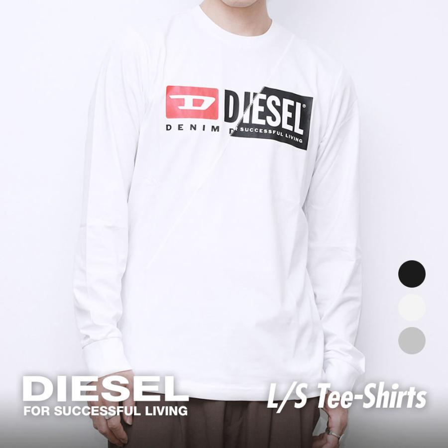 ディーゼル Diesel T Diego Ls Cuty メンズ トップス Tシャツ 長袖 カットソー ボックスロゴ A 0091a Dsa A U Stream 通販 Yahoo ショッピング
