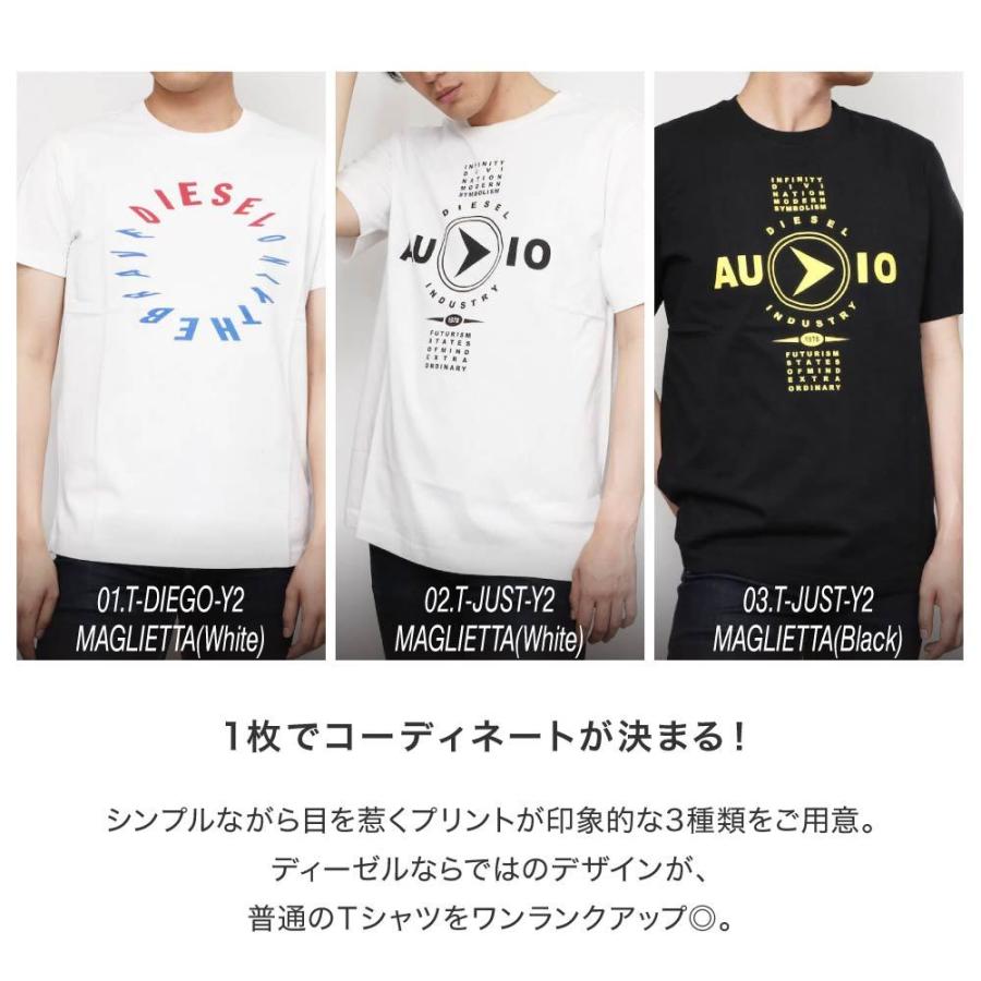 DIESEL ディーゼル Tシャツ メンズ トップス ティーシャツ