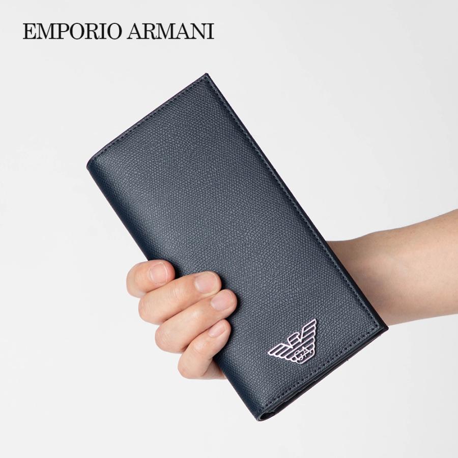 エンポリオアルマーニ EMPORIO ARMANI Y4R170 YLA0E 長財布 メンズ 財布 ロングウォレット ロゴ ラウンドファスナー  80455 ダークブルー ブラック : ea-y4r170yla0e-80455 : U-STREAM - 通販 - Yahoo!ショッピング