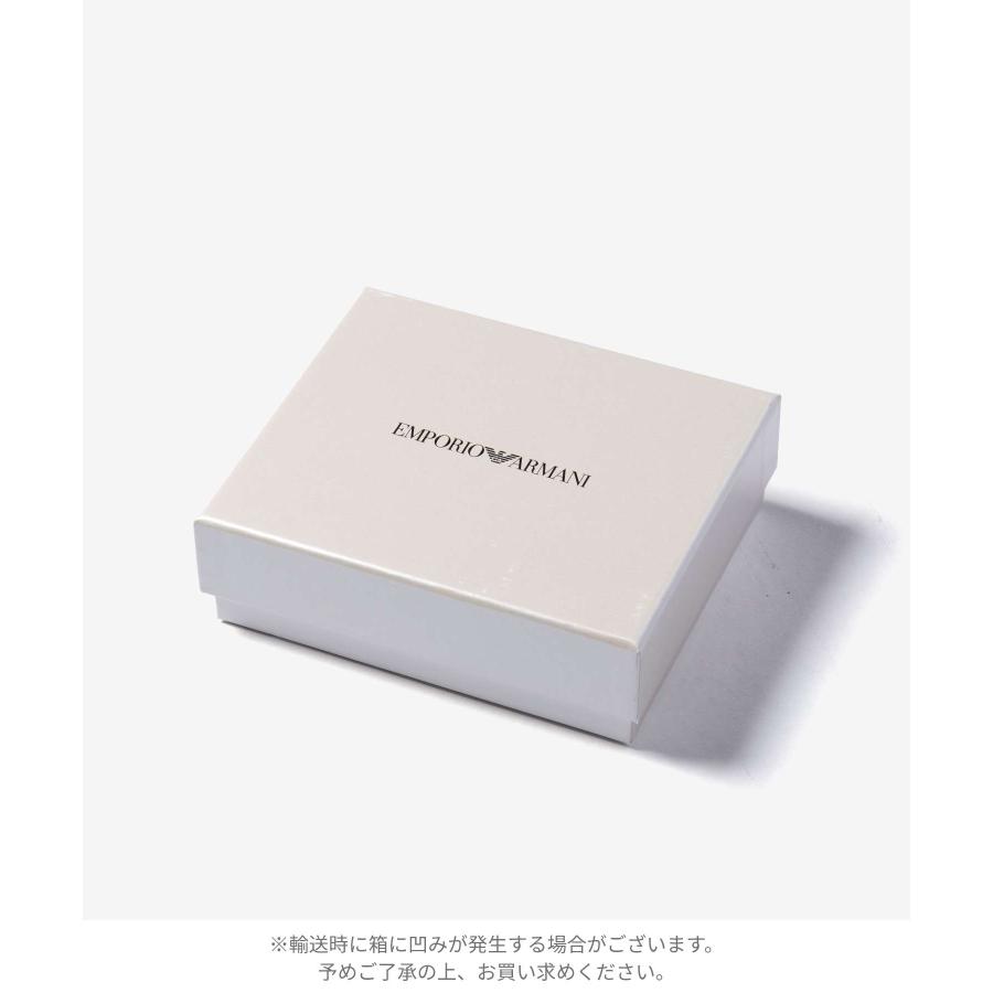 エンポリオアルマーニ EMPORIO ARMANI ASV COINPOCKET WALLET ASV コインポケットウォレット Y4R165 Y138E 二つ折り財布 ロゴ メンズ 財布 ブラック 爆買 | EMPORIO ARMANI | 12