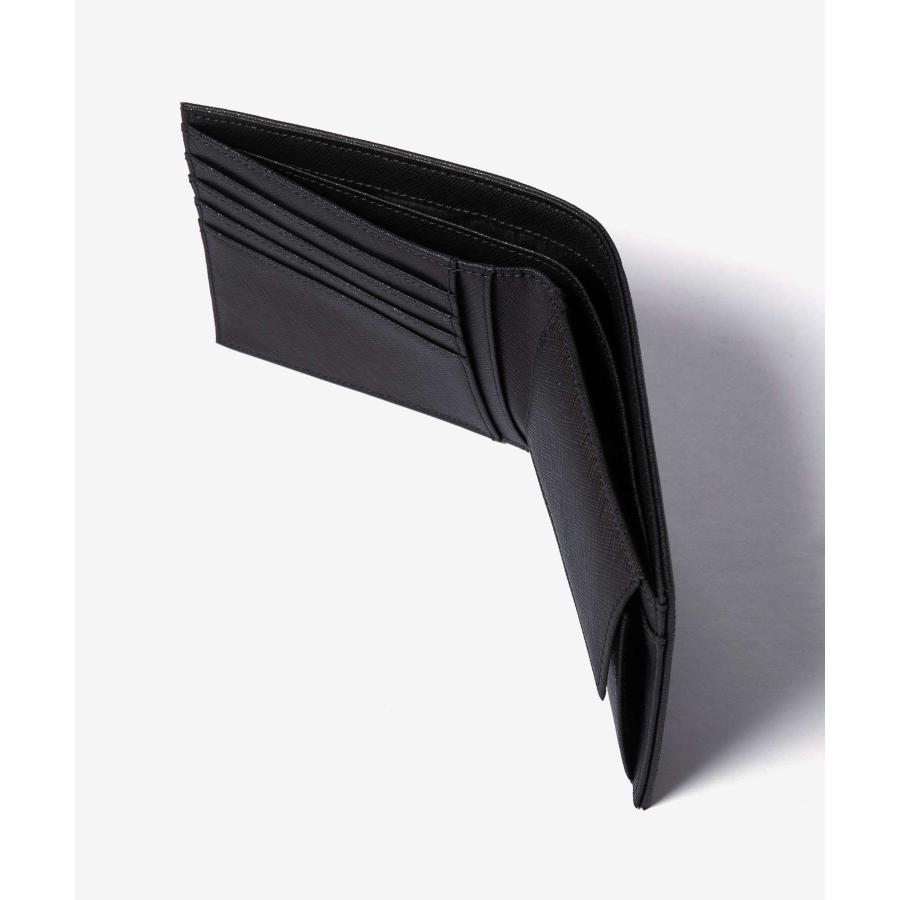 エンポリオアルマーニ EMPORIO ARMANI ASV COINPOCKET WALLET ASV コインポケットウォレット Y4R165 Y138E 二つ折り財布 ロゴ メンズ 財布 ブラック 爆買 | EMPORIO ARMANI | 10