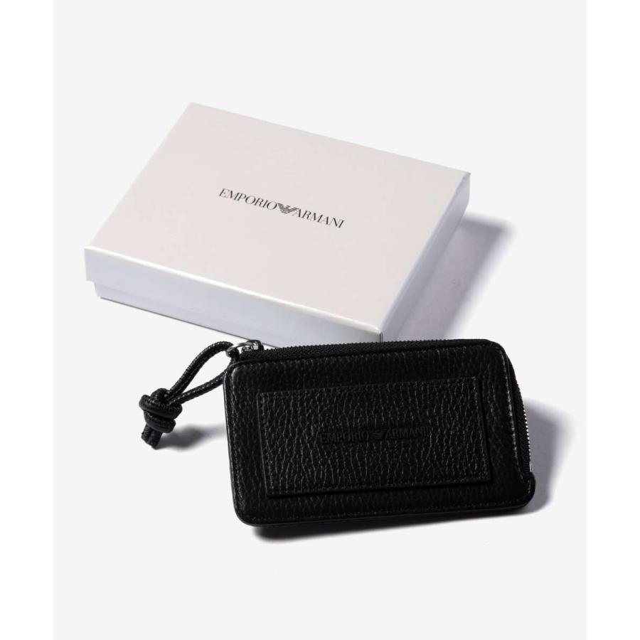 EMPORIO ARMANI エンポリオアルマーニ FASTENER CARDHOLDER ジップ付き