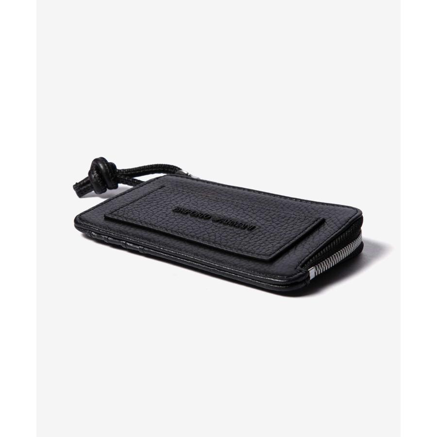 EMPORIO ARMANI エンポリオアルマーニ FASTENER CARDHOLDER ジップ付き