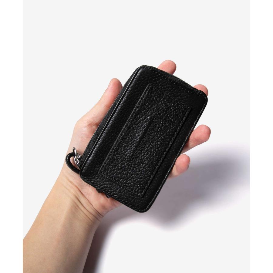 エンポリオアルマーニ EMPORIO ARMANI FASTENER CARDHOLDER ジップ付き カードホルダー Y4R575 Y068E カードケース フラグメントケース 爆買 | EMPORIO ARMANI | 06
