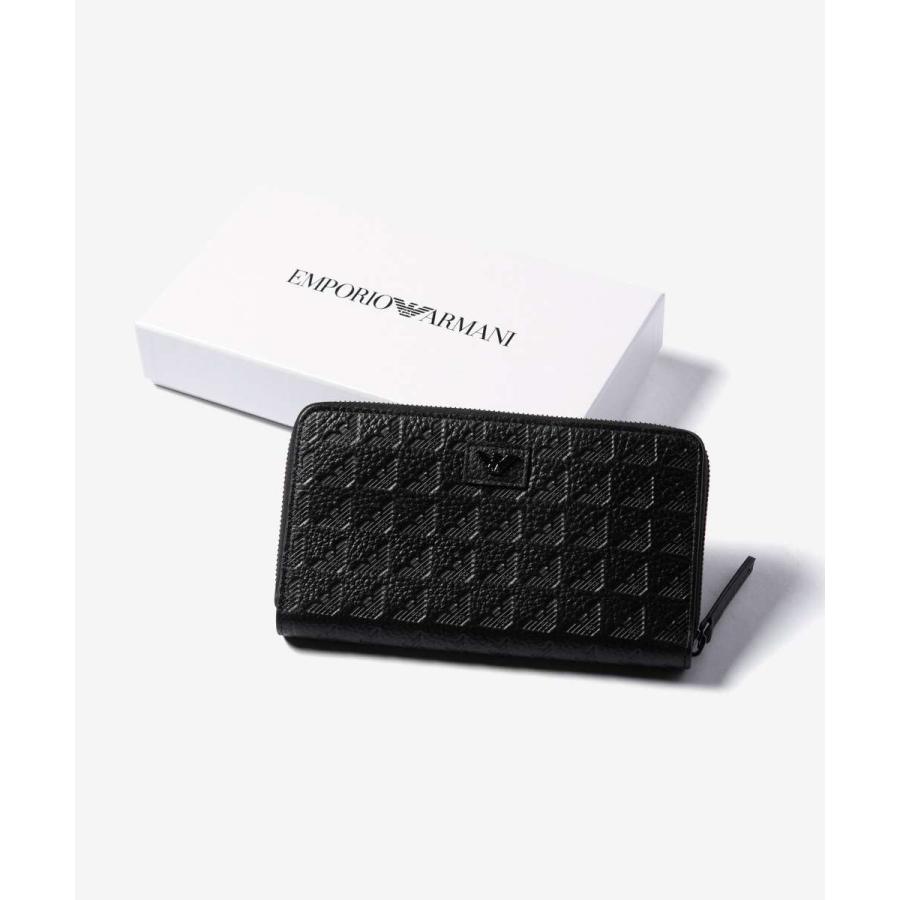 エンポリオアルマーニ EMPORIO ARMANI ROUNDFASTENER WALLET ラウンドファスナー ウォレット EM001739 AF14774 長財布 爆買 | EMPORIO ARMANI