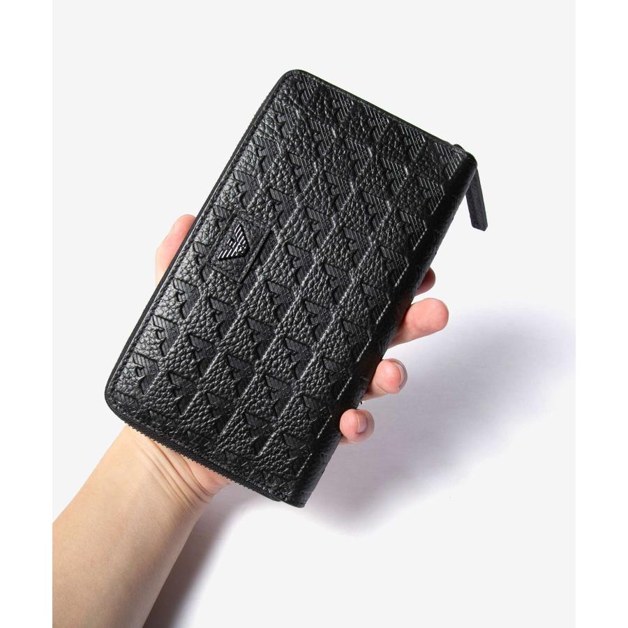 エンポリオアルマーニ EMPORIO ARMANI ROUNDFASTENER WALLET ラウンドファスナー ウォレット EM001739 AF14774 長財布 爆買 | EMPORIO ARMANI | 08