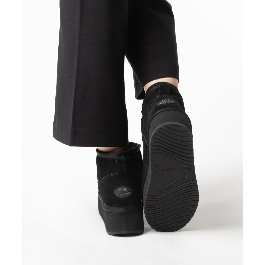 【正規品】 エミュ EMU Australia PLATFORM MICRO WOOL プラットフォーム マイクロ ウール W13159 ムートンブーツ  日本限定 爆買 |  | 07