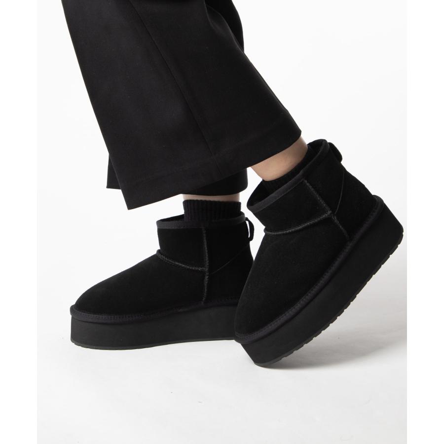 【正規品】 エミュ EMU Australia PLATFORM MICRO WOOL プラットフォーム マイクロ ウール W13159 ムートンブーツ  日本限定 爆買 |  | 08